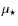 $\mu_\star$