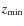$z_{{\rm min}}$