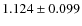$1.124 \pm 0.099$