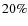 $20\%$