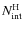 $N_{\rm int}^{\rm H}$