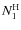 $N^{\rm H}_1$