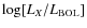 $\log[L_X/L_{\rm BOL}]$