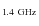 $_{1.4~\rm GHz}$