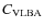 $C_{\rm VLBA}$