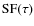 ${\rm SF}(\tau)$