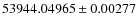 $53944.04965\pm0.00277$