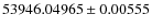$53946.04965\pm0.00555$