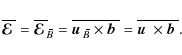 \begin{displaymath}\overline{\mbox{\boldmath${\cal E}$ }}{}= \overline{\mbox{\bo...
...} = \overline{\mbox{$\vec{u}$ } {}\times\mbox{$\vec{b}$ } {}}.
\end{displaymath}