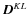 ${\vec D}^{KL}$