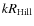 $k R_{\rm Hill}$