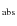 $_{\rm abs}$