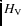 $H_{\rm V}$