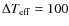 $\Delta T_{\rm eff}=100$
