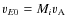 $v_{E0} = M_i v_{\rm A}$