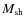 $M_{\rm {sh}}$