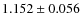 $1.152 \pm 0.056$