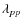 $\lambda_{pp}$