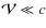 ${\cal V}\ll c$
