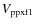 $V_{\rm ppxf 1}$