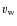 $v_{\rm w}$
