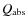 $Q_{\rm abs}$