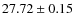 $27.72\pm0.15$