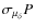 $\sigma_{\mu_\delta} P$