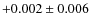 $+0.002\pm0.006$
