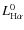 $L^0_{{\rm H}\alpha }$
