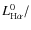 $L^0_{{\rm H}\alpha}/$