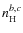 $n_{\rm H}^{b,c}$