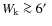 $ W_{\rm k} \ga 6\hbox{$^\prime$ }$