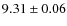 $9.31 \pm 0.06$