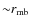 ${\sim}r_{\rm mb}$