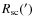 $R_{\rm sc}(')$