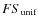$FS_{\rm unif}$