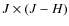 $J\times (J-H)$