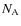 $N_{\rm A}$