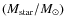 $({M_{\rm star}}/{M_{\odot}})$