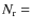 $N_{\rm r}=$