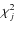 $\chi ^2_j$