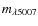 $m_{\lambda5007}$