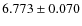 $6.773\pm0.070$