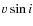 $v\sin i$