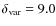 $\delta_{\rm var} = { 9.0}$