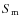 $S_{\rm m}$