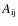 $A_{\rm ij}$