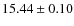 $15.44 \pm 0.10$
