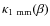 $\kappa_{\rm {1~mm}}(\beta)$
